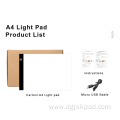 A4 Size Ultra Slim LED Drawing Light Box